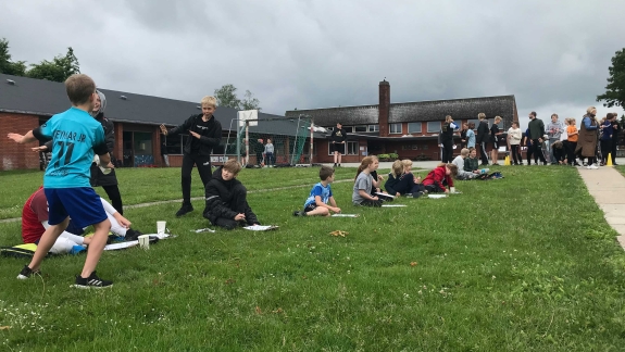 Friskole Ringe børn leger